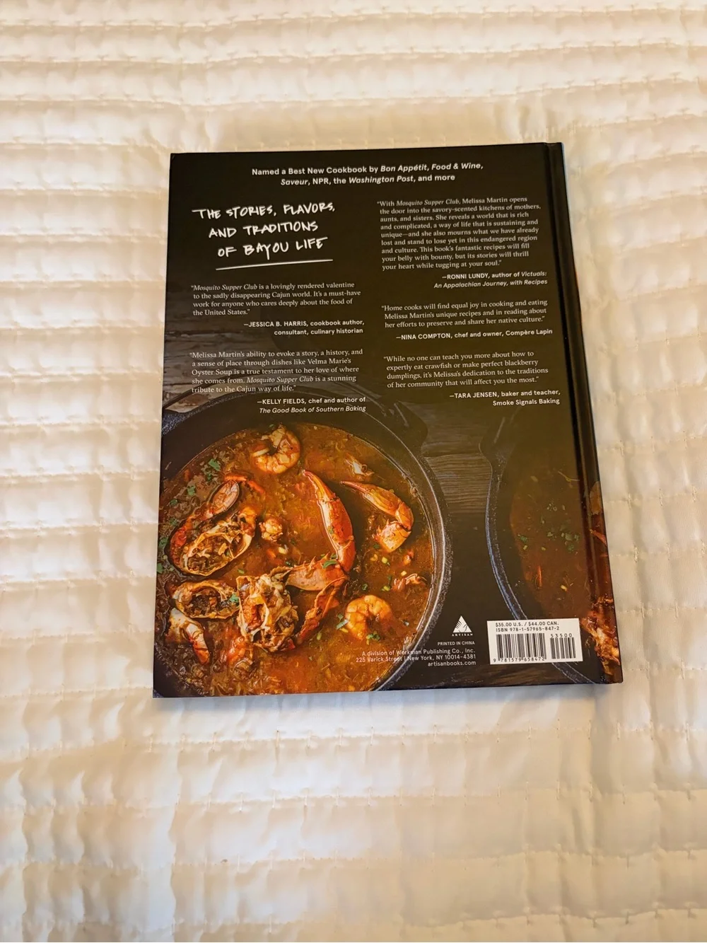Mosquito Supper Club Cookbook - Blue Gradient Cover